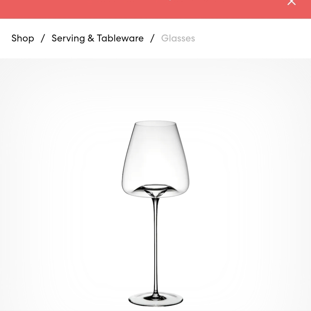 STUNNING ZIEHER "Intense" wine glasses, 2 pack